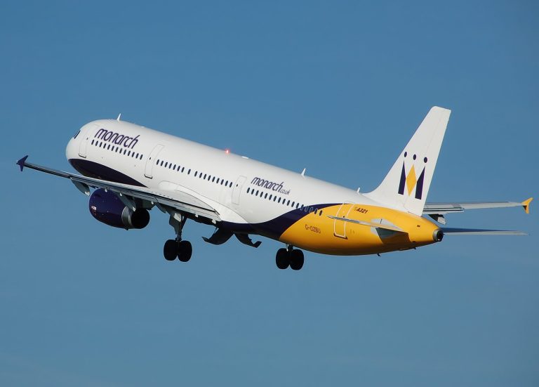 Monarch Airlines aeroplane