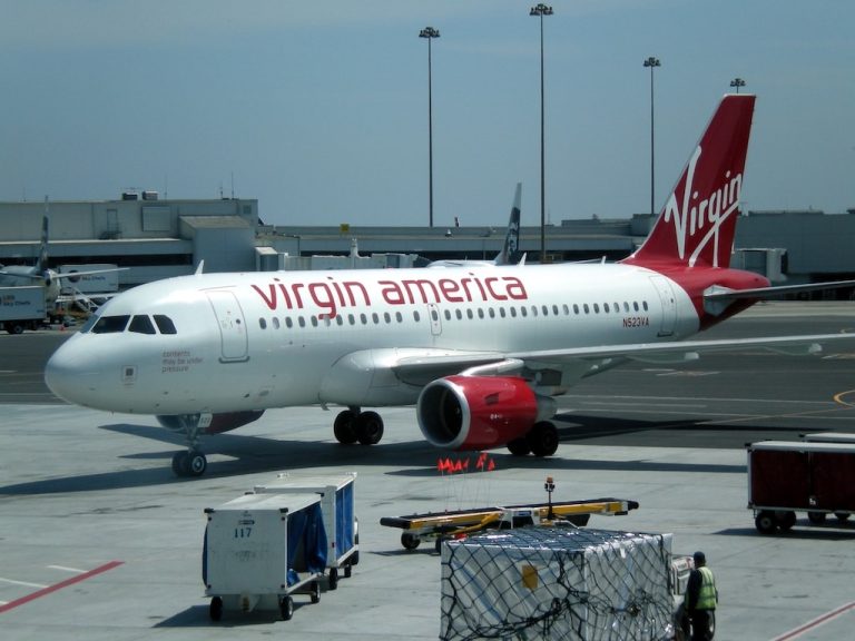 Virgin America Aeroplane